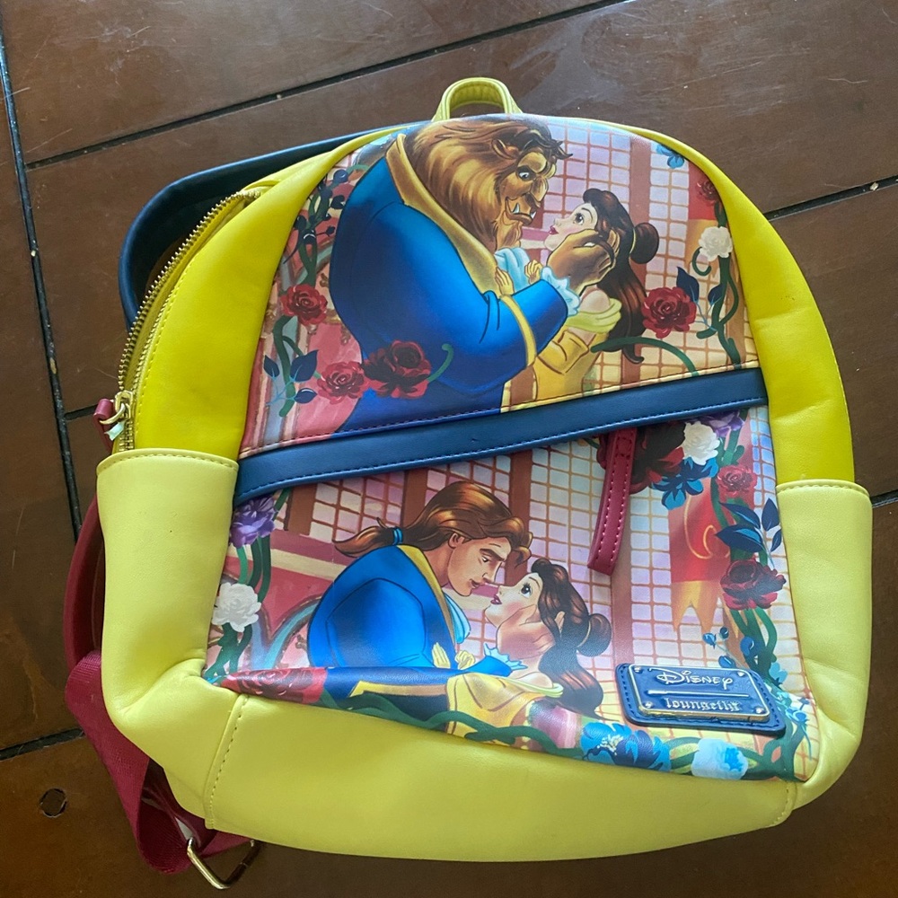 Disney Loungefly Beauty and the Beast Backpack
